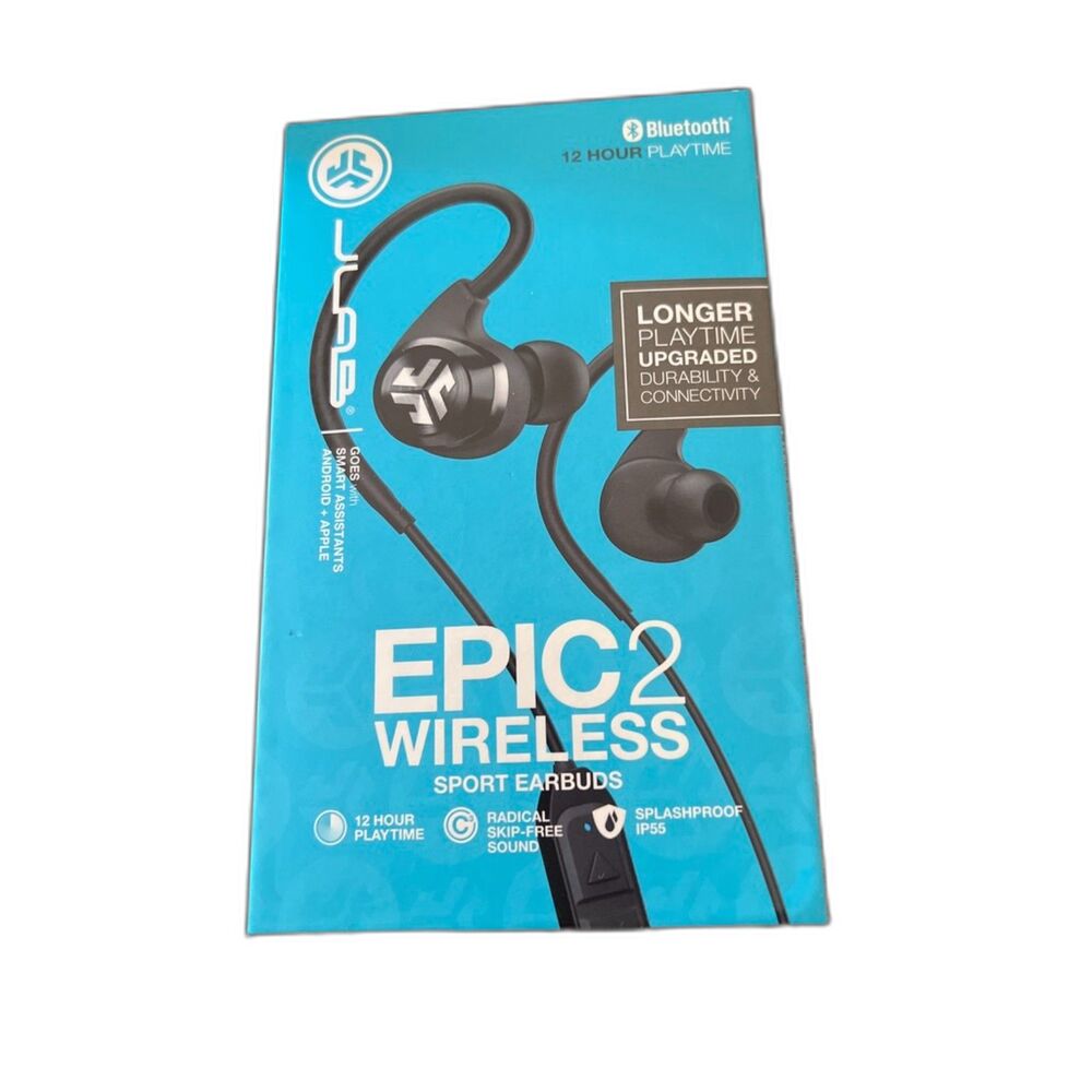 Jlab Epic2 wireless sport earbuds